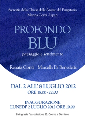 "Profondo Blu", mostra a Marina corta