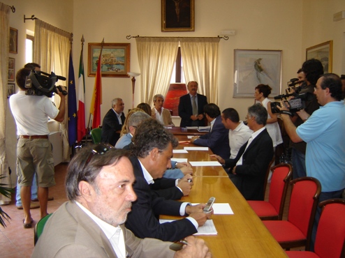 Sede della Provincia a Lipari