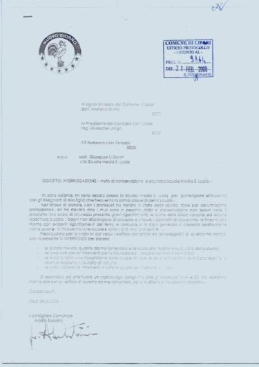 Sicurezza scuole, Sabatini ricorda