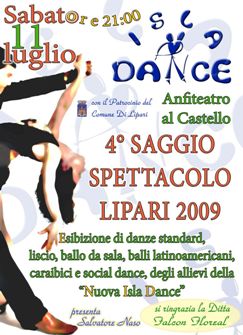 " Nuova Isla dance" , il saggio