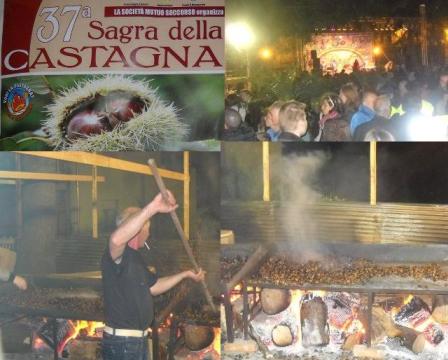 La sagra della castagna di Montagnareale