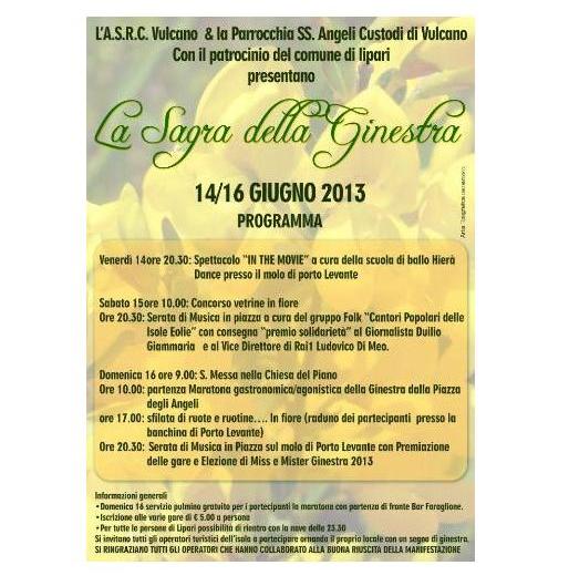 "Sagra della Ginestra", rientro Ngi sabato alle 23