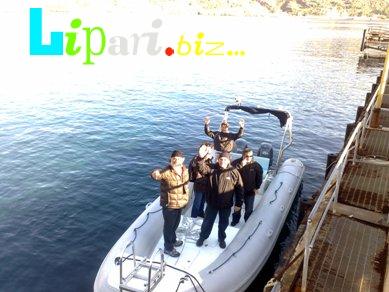 Stromboli-Lipari in gommone