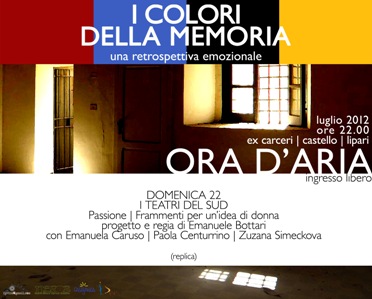 I teatri del sud tornano ad "Ora d'aria"