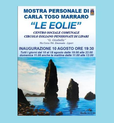 " Le Eolie " di Carla Toso Marraro