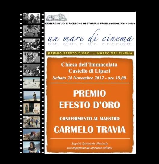 Efesto d'oro a Carmelo Travia