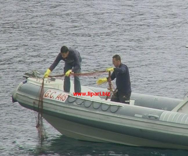 Sequestrata rete da posta in zona portuale