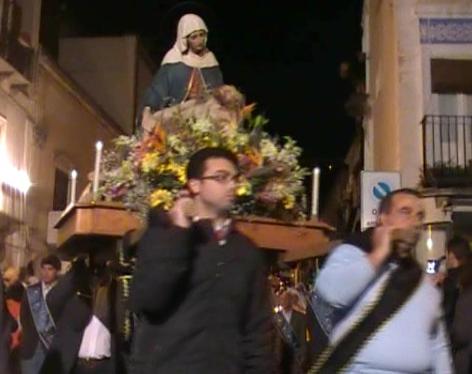 La processione del Venerdì Santo