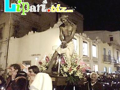 La processione dei misteri a Lipari