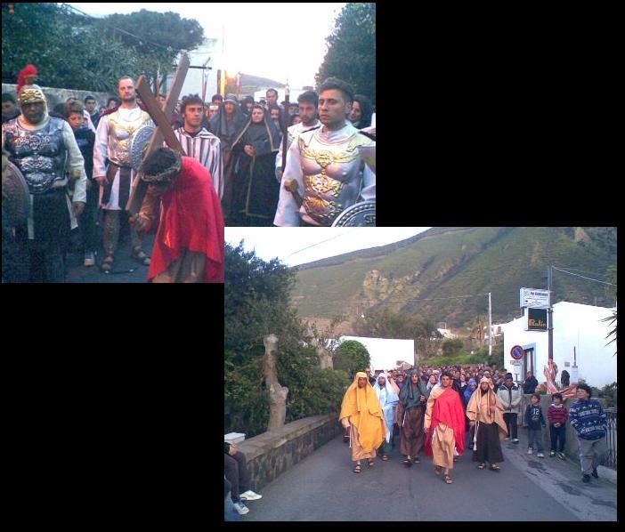 La prima Via Crucis di Malfa