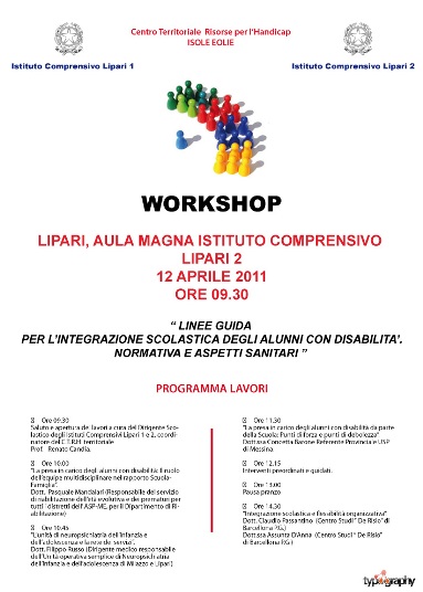 Workshop sui integrazione alunni con disabilità